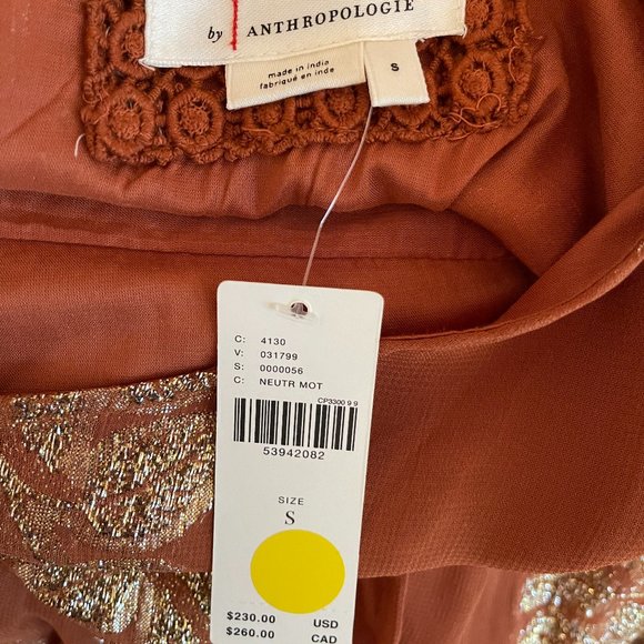 Anthropologie JOCASTA TIERED MAXI DRESS - Picture 6 of 6